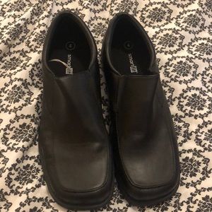 🖤🦃Dress up does slip on loafer boys size 4 black